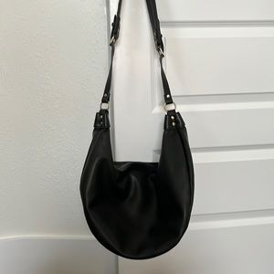 Anthropologie black purse